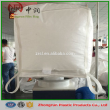 Custom polypropylene fibc big bags 1 ton 1.5 ton for grain , sugar , rice , salt , wheat , corn etc